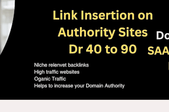 link insertion niche edit on saas b2b relevant sites