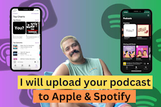 publish and distribute your podcast to spotify, apple, amazon, google podcasts