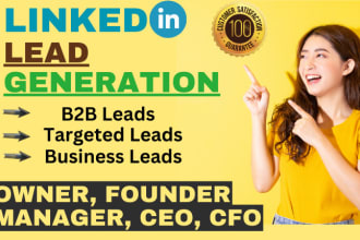 b2b lead generation using linkedin sales navigator targeted email list building