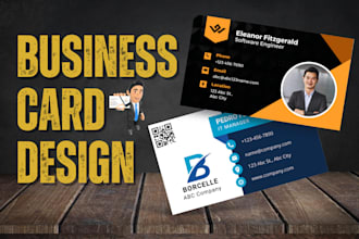 do business card design, visiting card design, name card