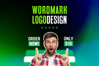 design initial lettering typography monogram wordmark playful business logo