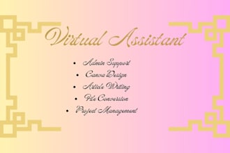 be your virtual assistant
