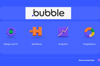 create custom web applications using bubble io