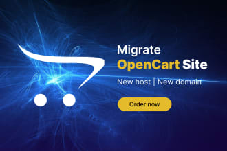 transfer your opencart site