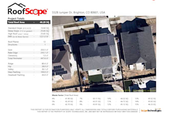 create roof measurement reports in PDF or xactimate