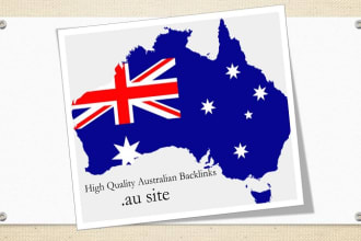 provide high quality australian backlinks