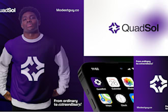 deliver a unique and timeless logo with a brand guideline kit