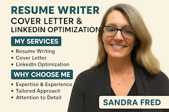 get you a resume that is professional with a cover letter
