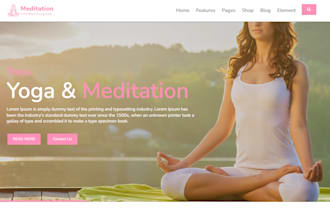 design attractive gym, fitness, sports, workout website via wordpress