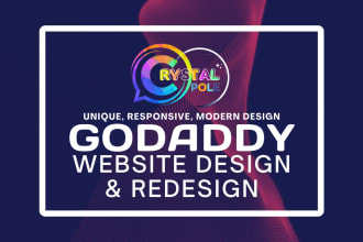 do godaddy website design, godaddy website redesign, godaddy ecommerce store