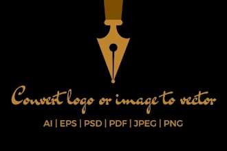 do vector tracing logo or image in adobe illustrator