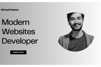 be your front end web developer for web app or landing page