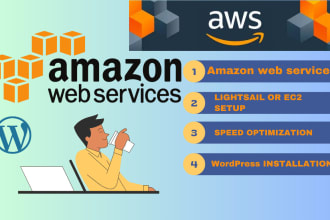 setup amazon AWS or ec2,s3,cognito, rds fix aws issues