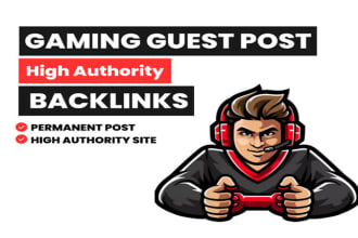 write and guest post on my gaming blog