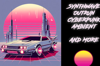 do synthwave, outrun, vaporwave, cyberpunk and more