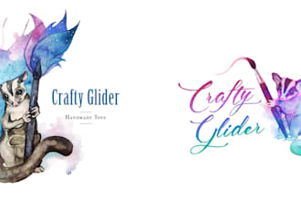 create pets cat dog and animal logo and pet portrait designs