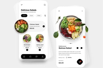 create mobile app UI UX design with figma