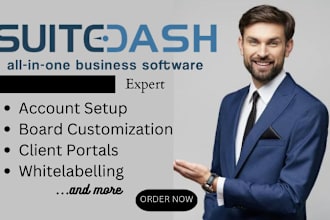professionally setup suitedash portals and integration, etc