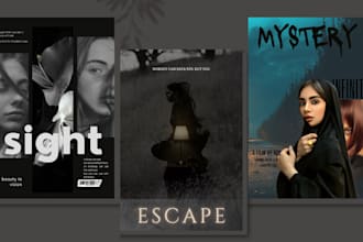 create a unique film poster design for you