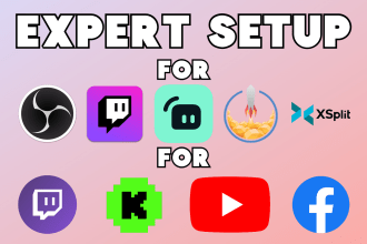 setup your obs studios for twitch, youtube, and kick