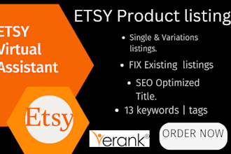 do etsy SEO product listing