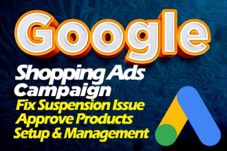 fix gmc suspension, gtin, misrepresentation and manage google shopping ads