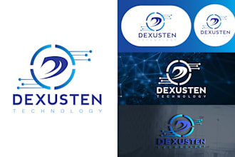 design technology,crypto,security,network,app icon and company logo design