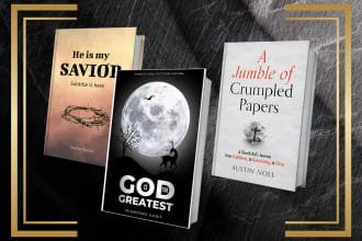 book cover design, kdp book cover, christian book cover