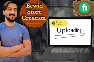 add or upload products and will update your ecwid store