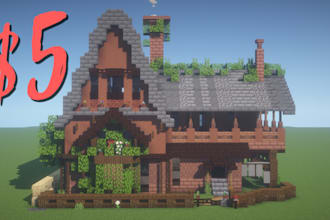 build your dream minecraft house in java or bedrock