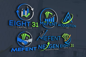 do financial marketing tax credit repair accounting consulting logo