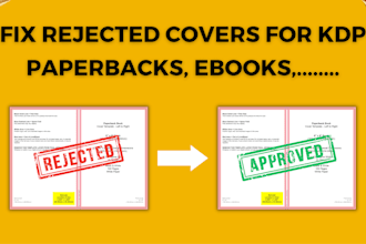 fix book covers for amazon KDP