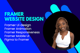 design framer website, framer motion, framer animation, figma to framer, hugo