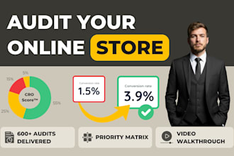 audit your ecommerce store to increase sales and conversions