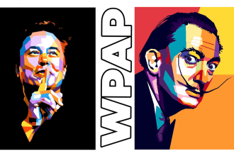 make an impressive wpap from your photos
