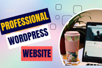 build personal portfolio website, business website