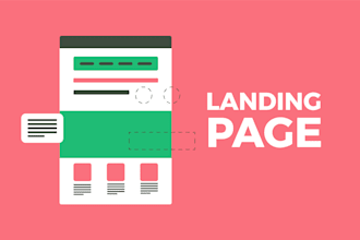 create a responsive landing page design