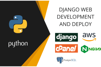 deploy your django apps with any vps , cpanel and nginx