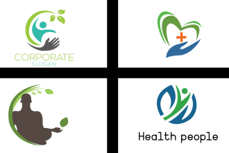 design sports, gym, health, fitness and clothing brand logo