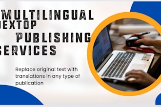 do multilingual desktop publishing dtp services perfectly
