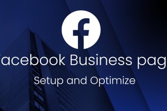 create professional SEO optimized fb and insta business page