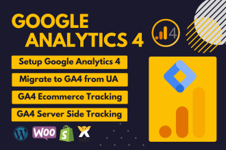 setup google analytics 4, ga4 events and conversions