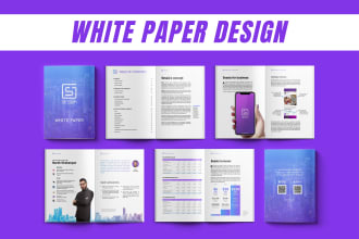 do professional white paper design