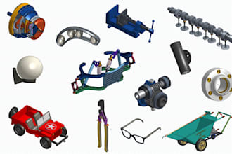 create 3d design, 3d modeling, 3d drawing, cad,2d drawing