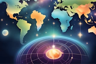 show your best country to succeed with astrocartography