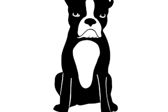 make a vector silhouette for metal art piece