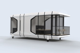 create 3d model and renderings for your tiny house project