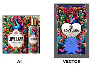 manually vectorize image, logo to clean vector