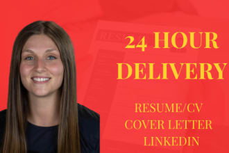 deliver 24 hour professional resume writing services