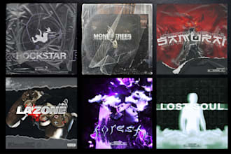 design an amazing music album cover art